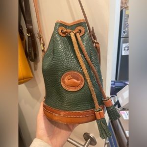 Vintage DOONEY & BOURKE Drawstring Bucket Bag
